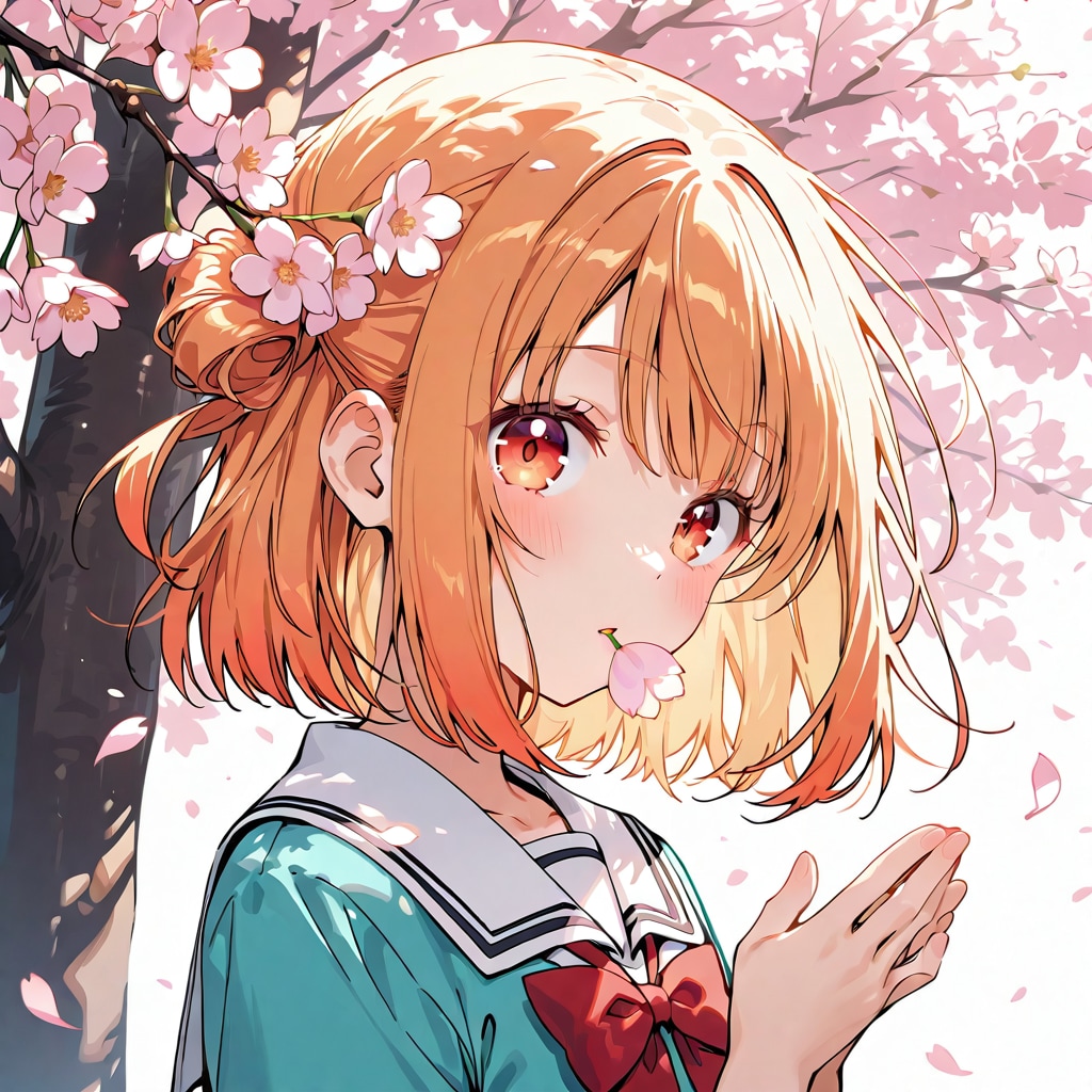 桜、ひらり | の人気AIイラスト・グラビア