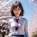 英愛女学館高等学校②①…入学式① 8枚目
