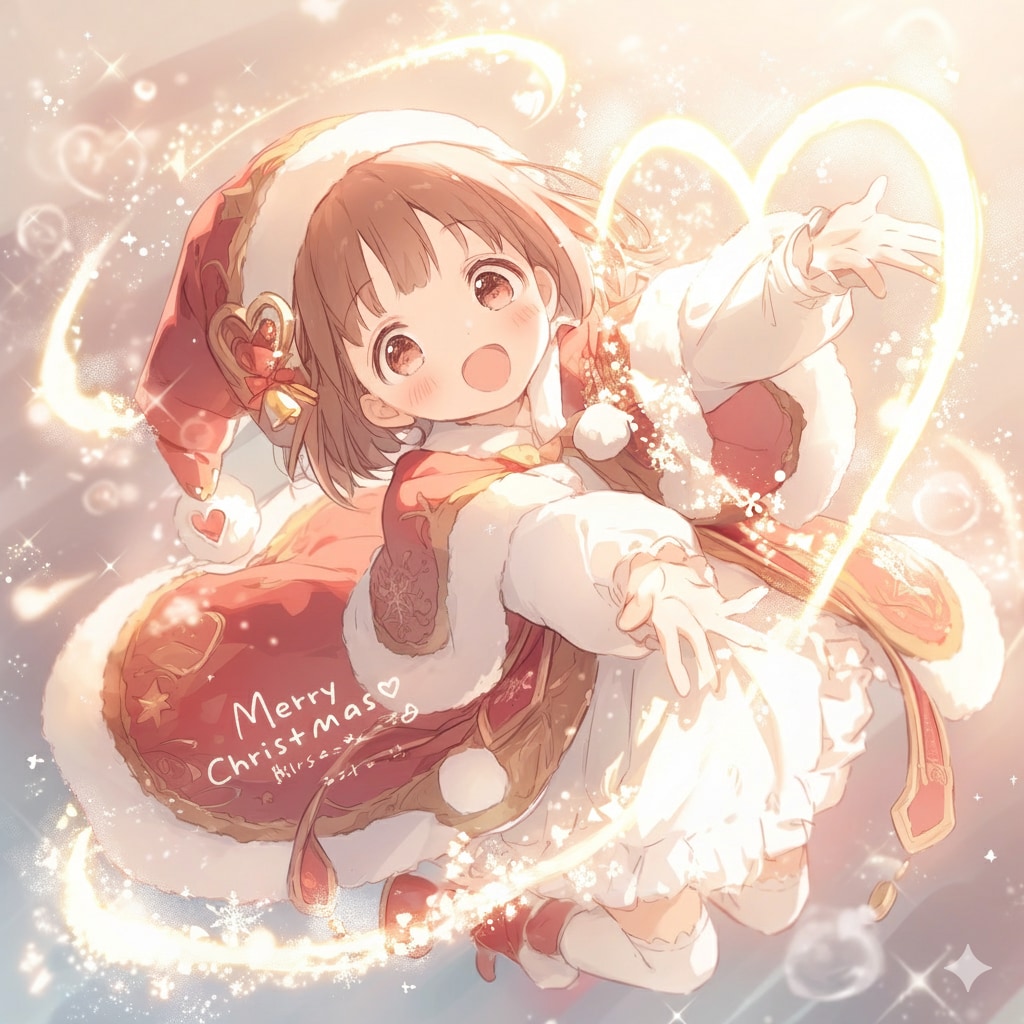 サンタちゃんがやってきた💗