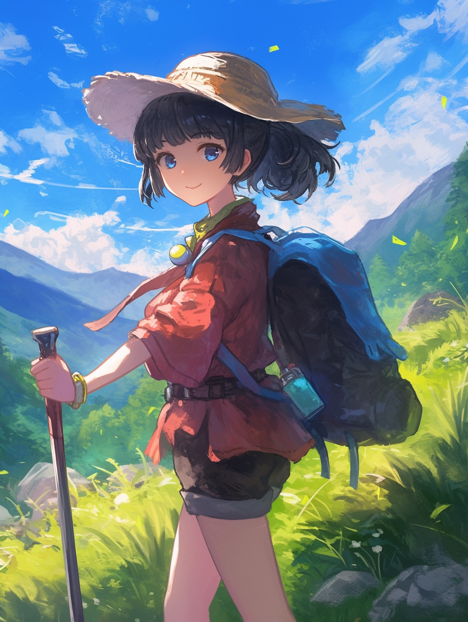 旅する少女133 | の人気AIイラスト・グラビア