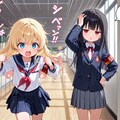 生徒会に入ったちちぷいちゃんとししょちゃん！ 2枚目