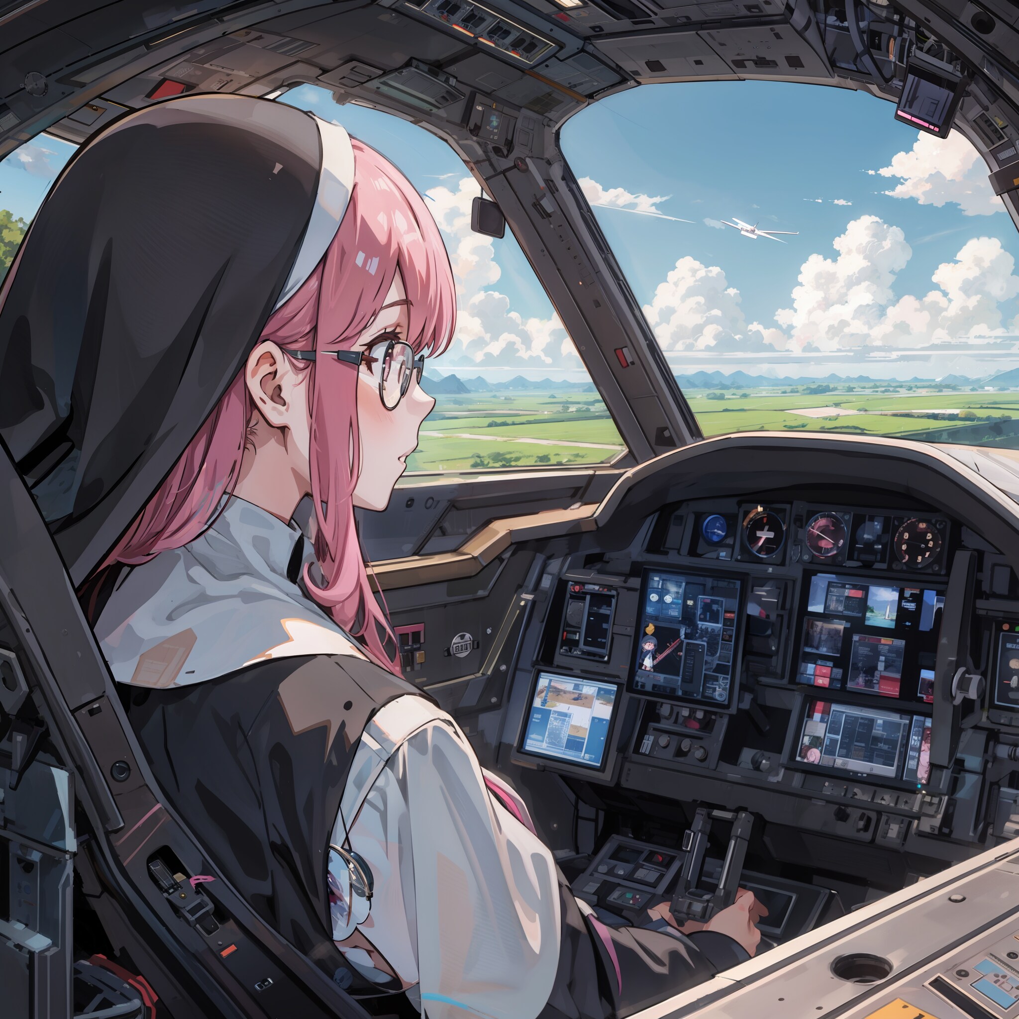空飛ぶシスター