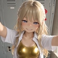 ゴールデン競泳水着 3枚目