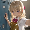 ゴールデン競泳水着 4枚目