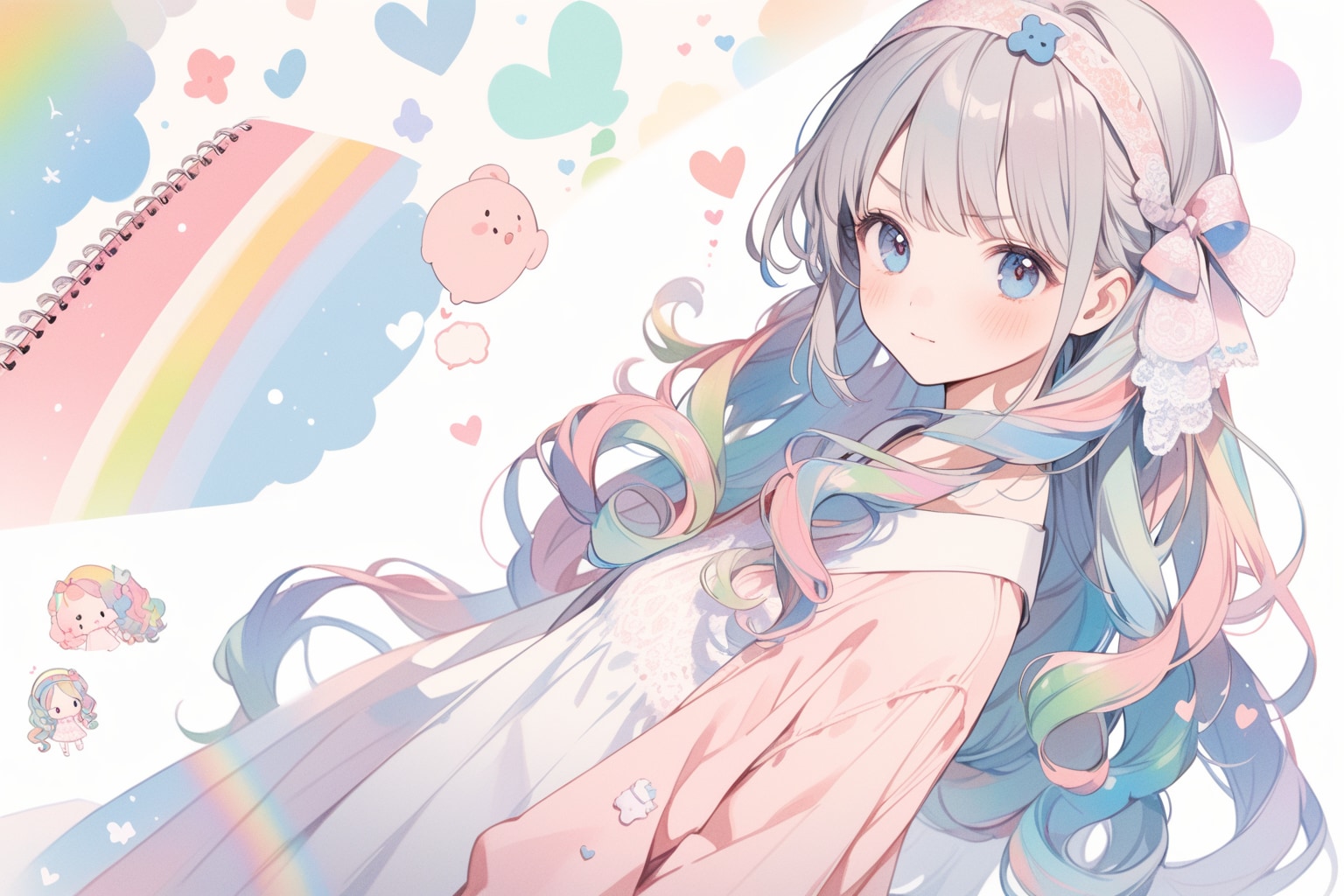 ツンデレギャル没絵（1） | の人気AIイラスト・グラビア