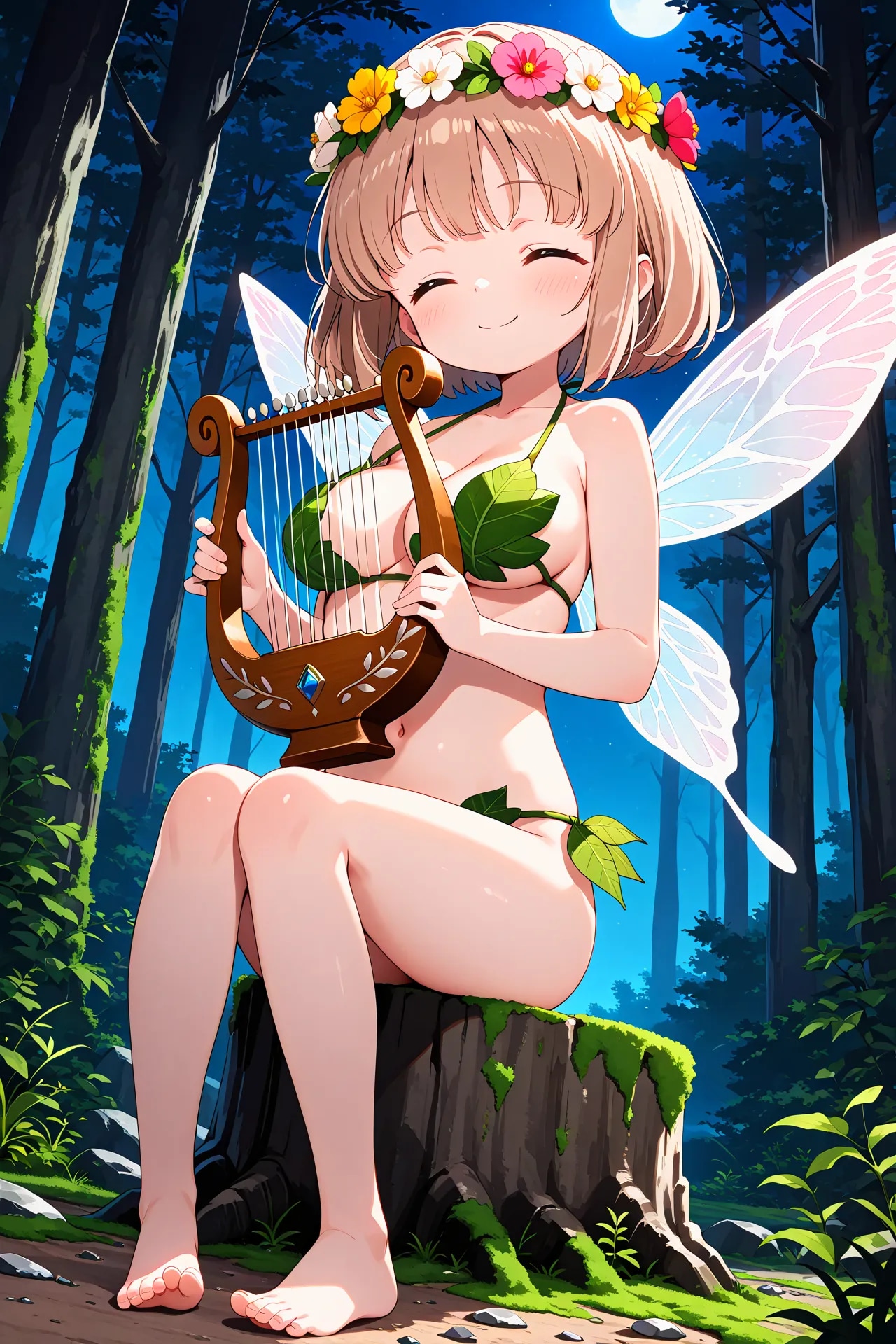 葉っぱビキニ・こはるちゃん2