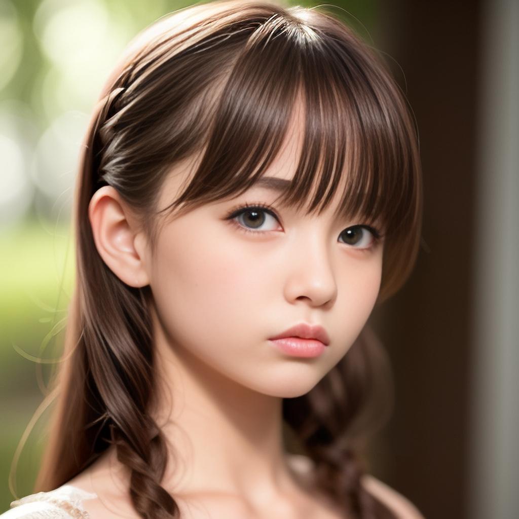 三つ編み？