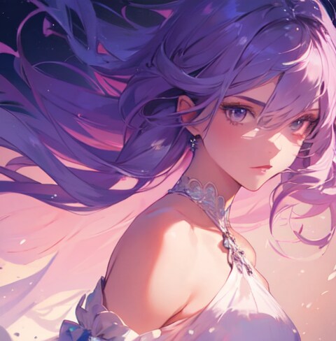 淡いパープル４