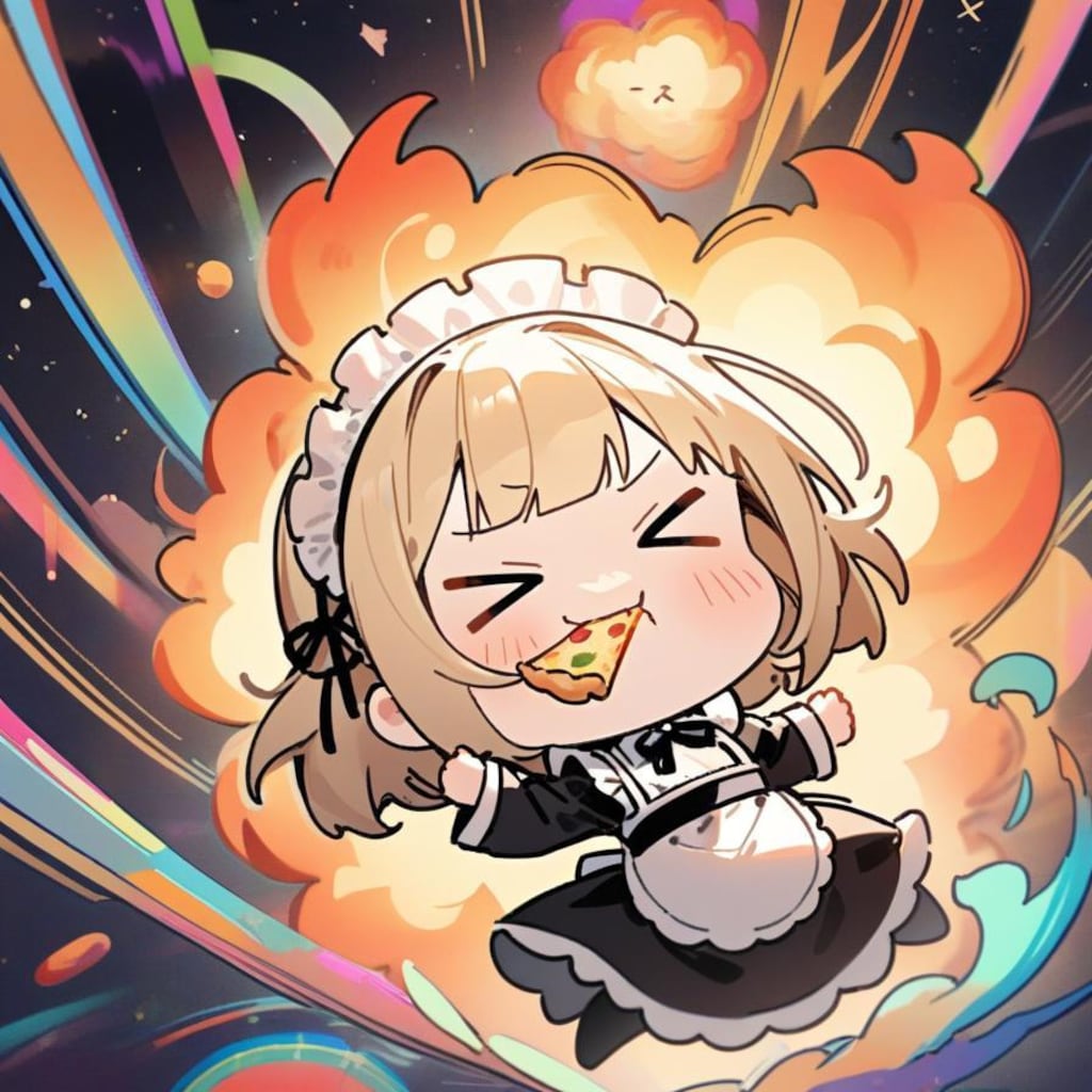 🍕💥爆 発 宇 宙 お ピ ッ ツ ァ を 食 す💥🍕