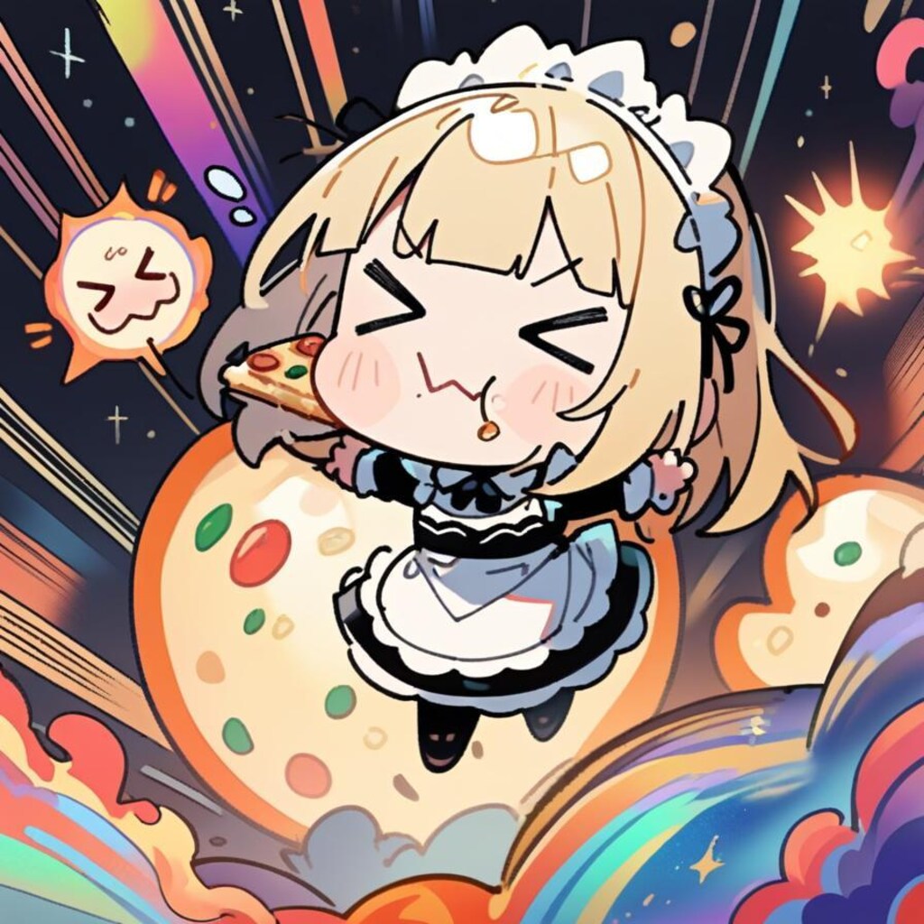 🍕💥爆 発 宇 宙 お ピ ッ ツ ァ を 食 す💥🍕
