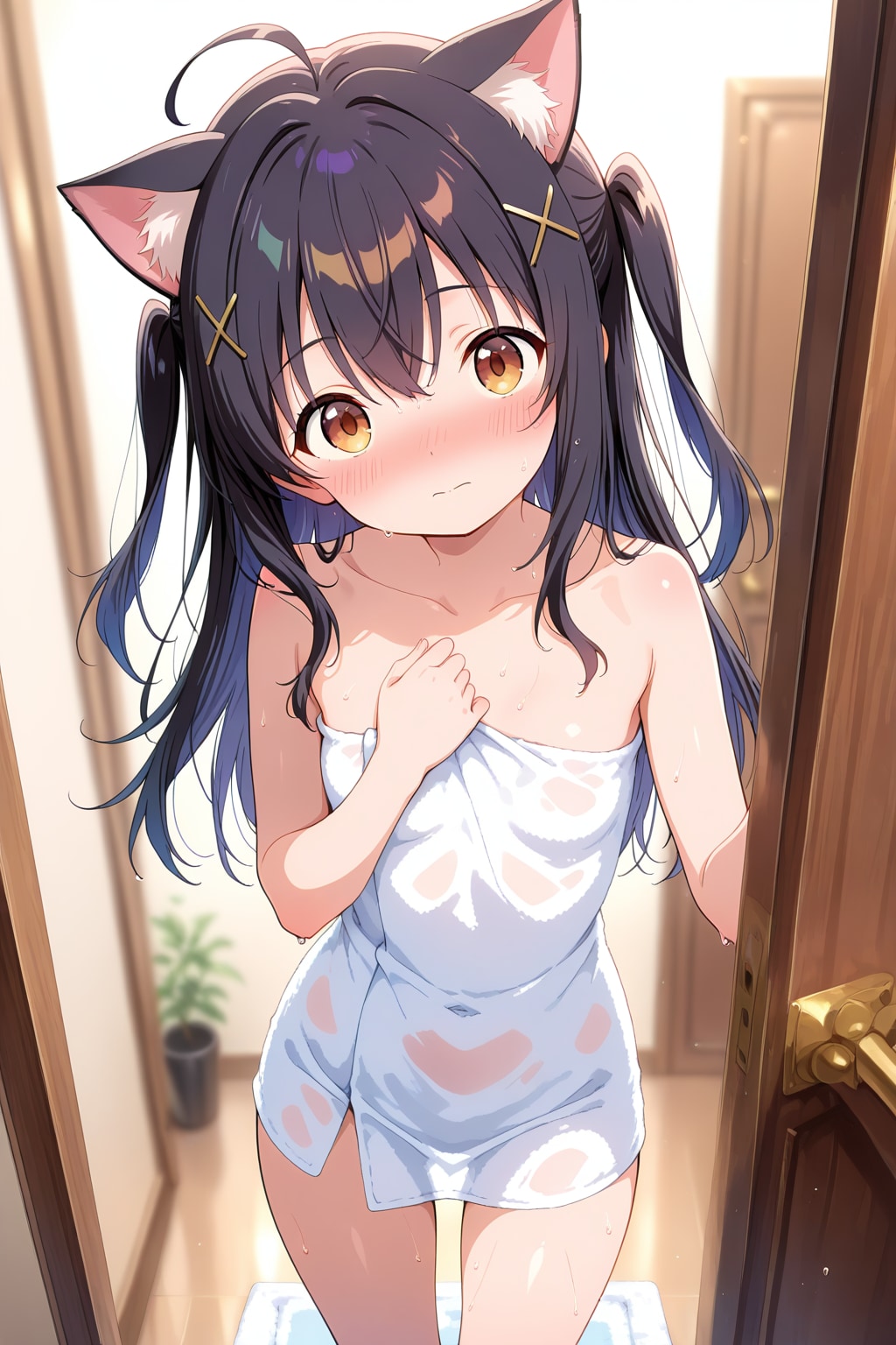 お風呂出たよ