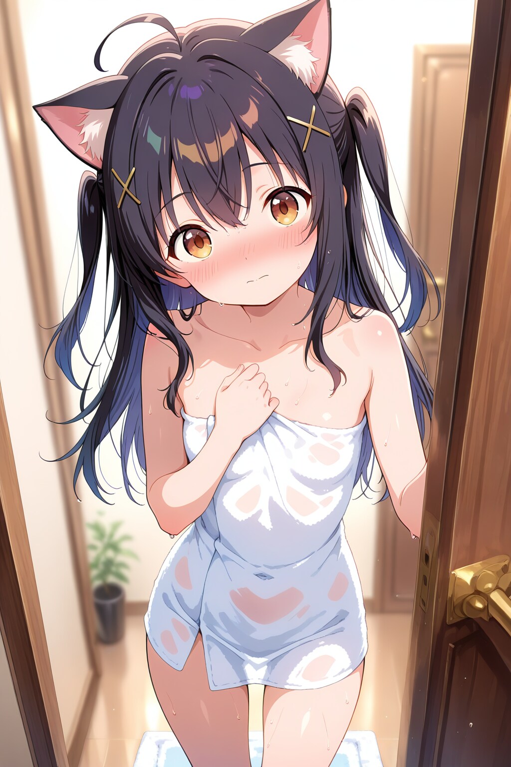お風呂出たよ
