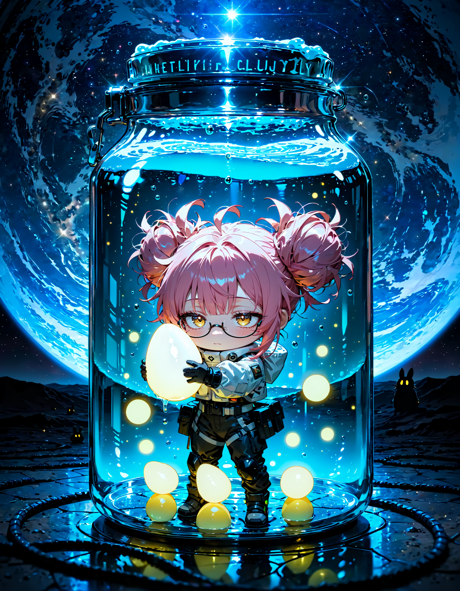 今日は何の日？　月でひろった卵の日 | の人気AIイラスト・グラビア