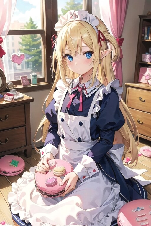 可愛いメイドさんのお部屋