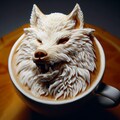 3D狼ラテ🐺 8枚目