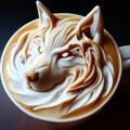 3D狼ラテ🐺 2枚目
