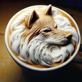 3D狼ラテ🐺 7枚目