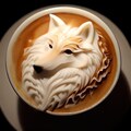 3D狼ラテ🐺 12枚目
