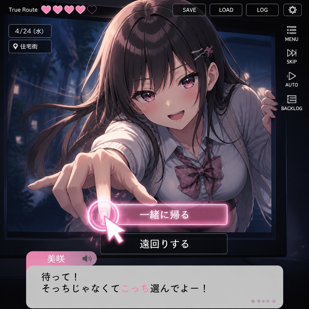 こっちを選んでよ