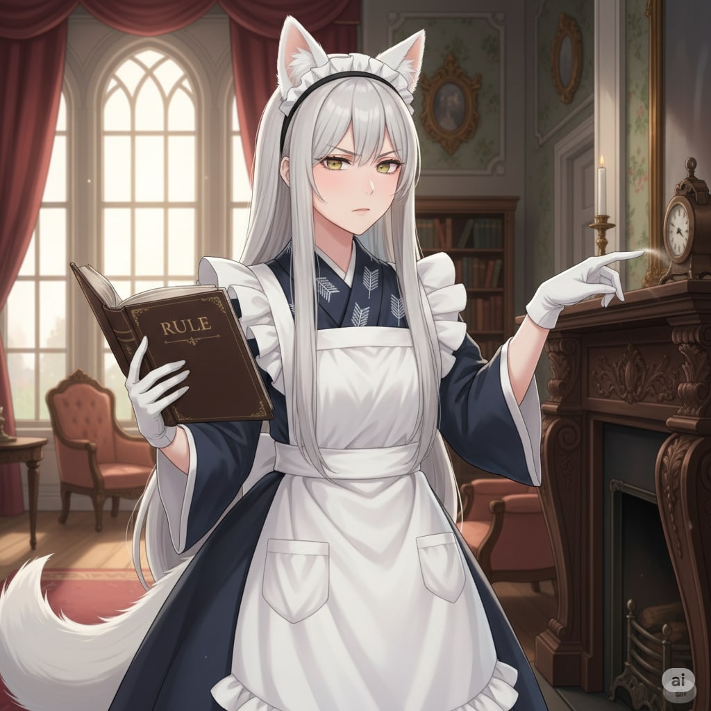 【九尾の久遠】お屋敷務めの「実施細則」 | の人気AIイラスト・グラビア