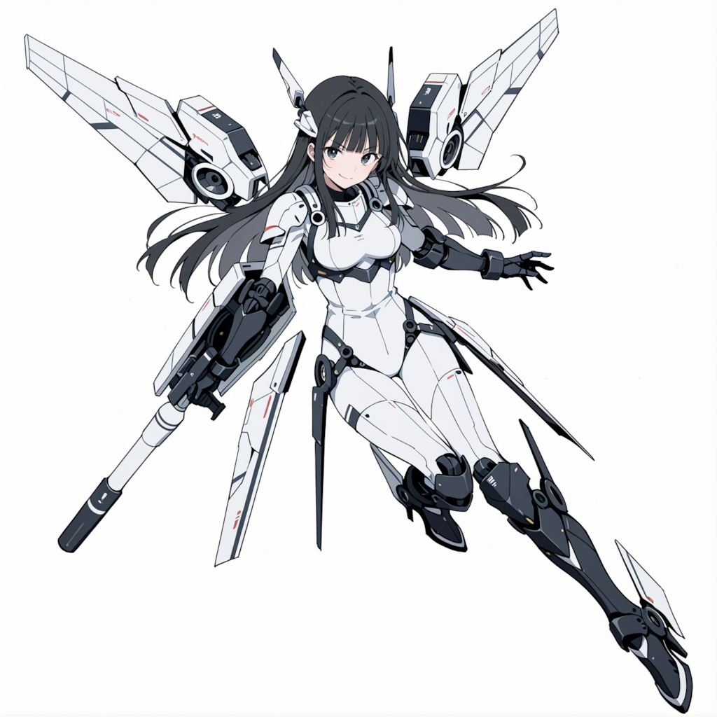 ヴァイスアイン・飛行装備の真由をフィギュア化