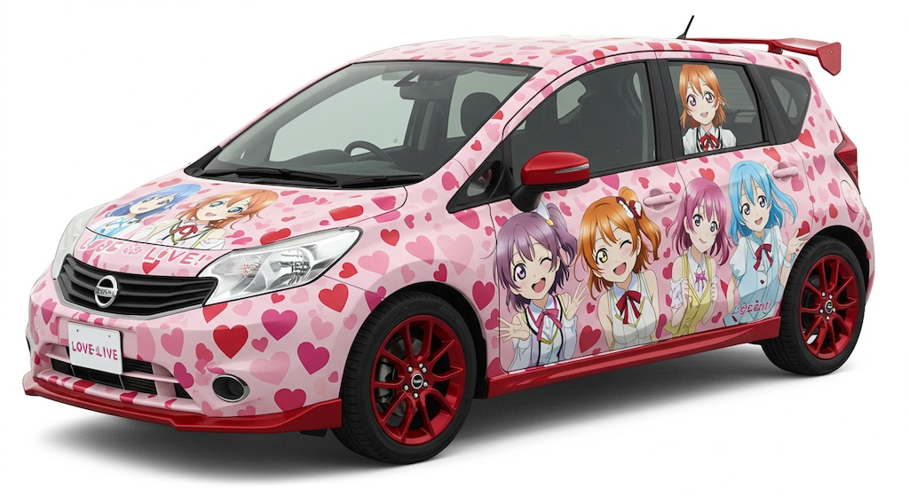ラブライブ痛車日産ノート