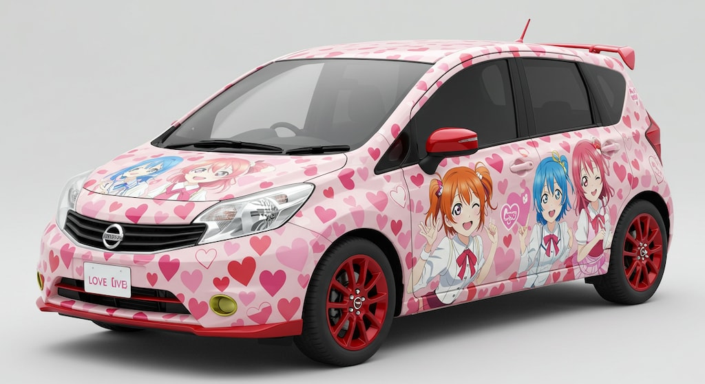 ラブライブ痛車日産ノート