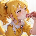 魔法少女　黄色髪　フェラ 3枚目
