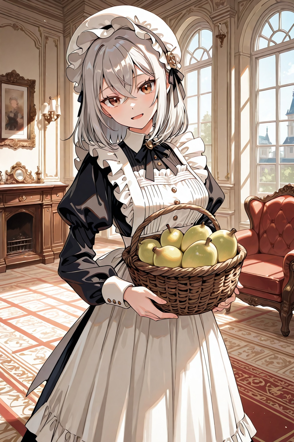 メイドさん３０９（アイリ） | の人気AIイラスト・グラビア