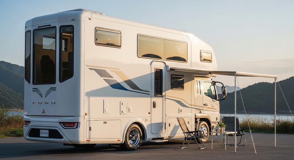 三菱ふそうトラックキャンピングカー　プレミアムモデル