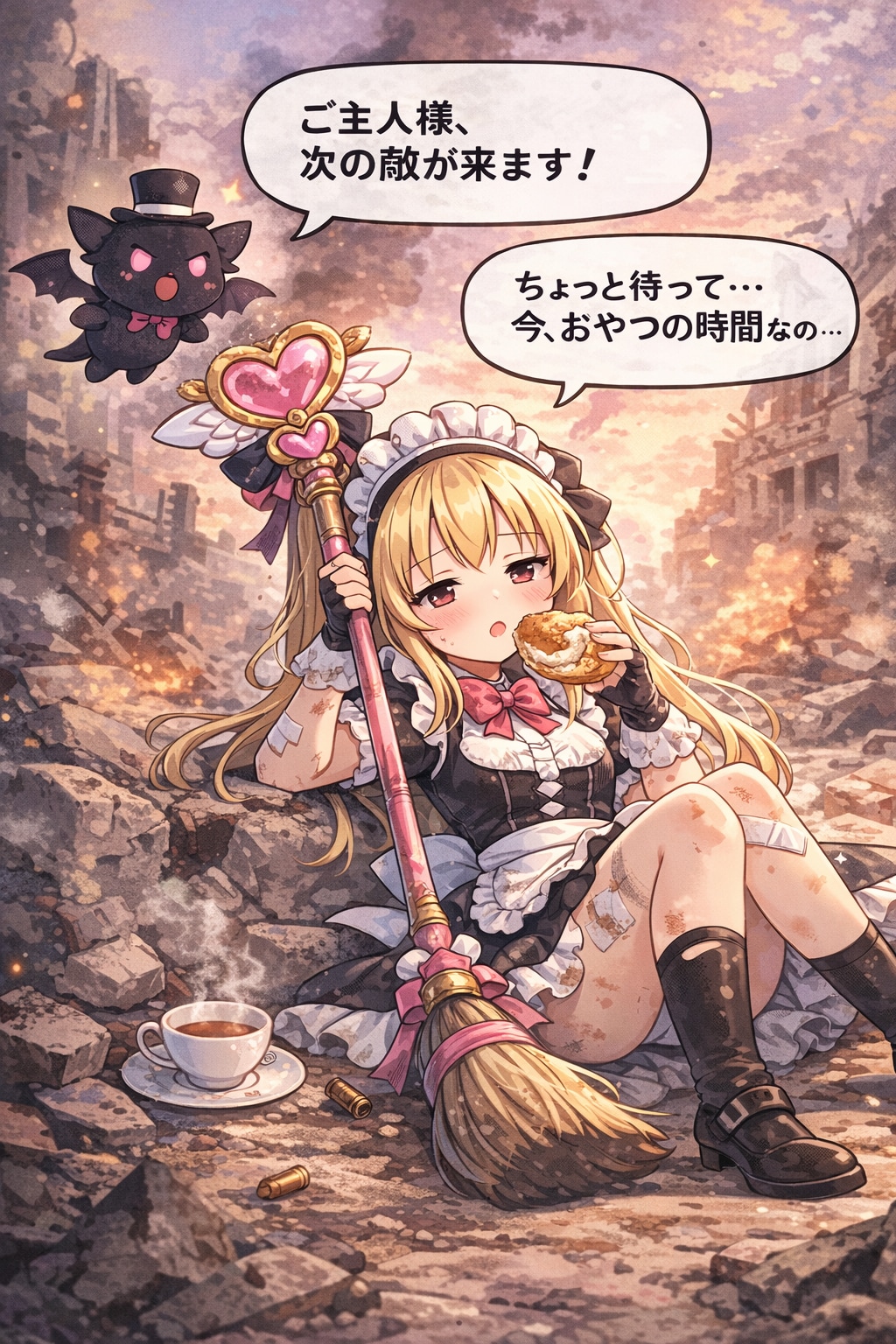 メイドさんは魔法少女 | の人気AIイラスト・グラビア