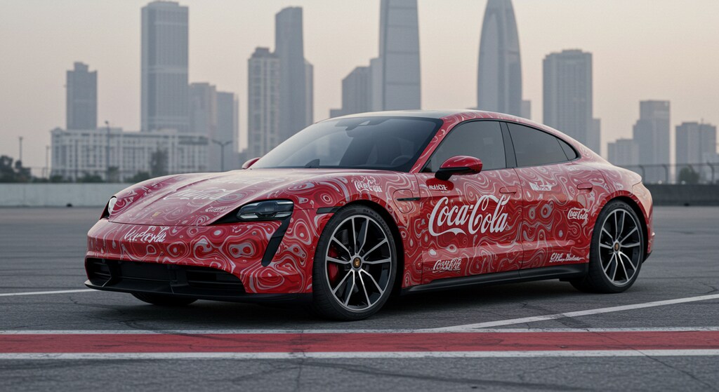 コカ・コーラポルシェタイカン