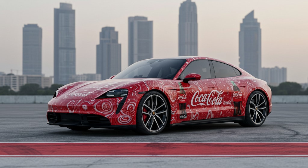 コカ・コーラポルシェタイカン