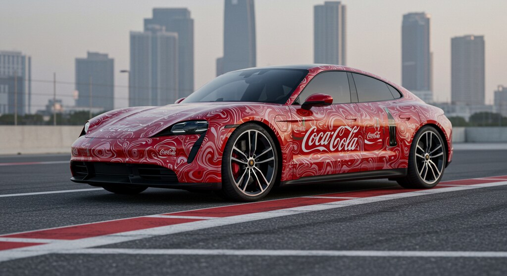 コカ・コーラポルシェタイカン