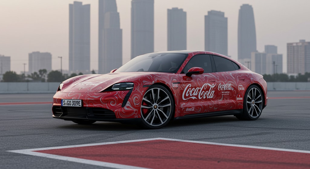 コカ・コーラポルシェタイカン