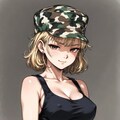 迷彩服のお姉さん 6枚目