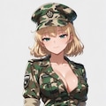 迷彩服のお姉さん 7枚目