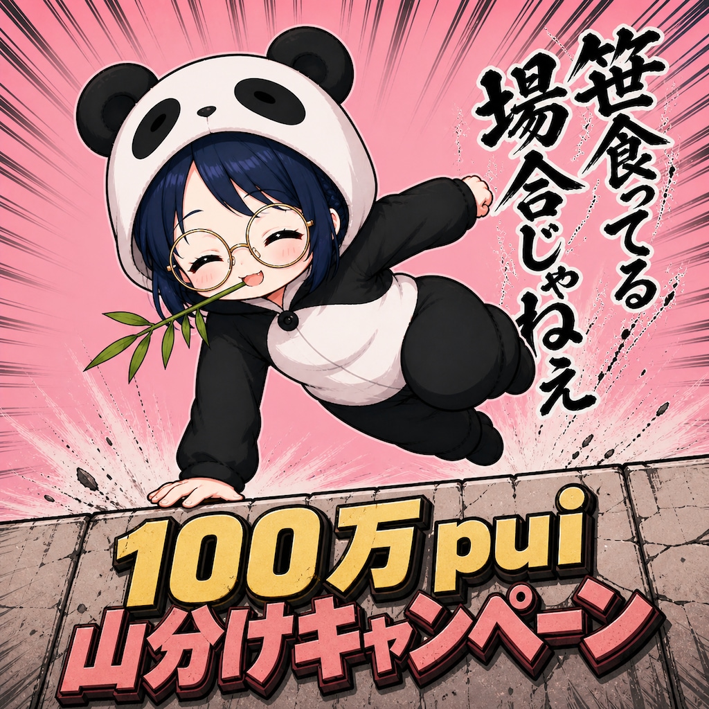 笹食ってる場合じゃねぇ！！