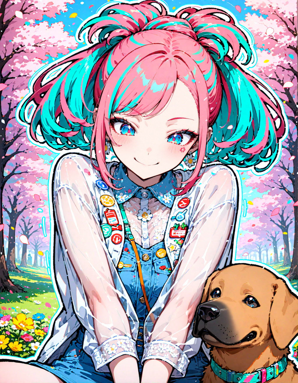 今日は国際盲導犬の日。派手髪の日　その８