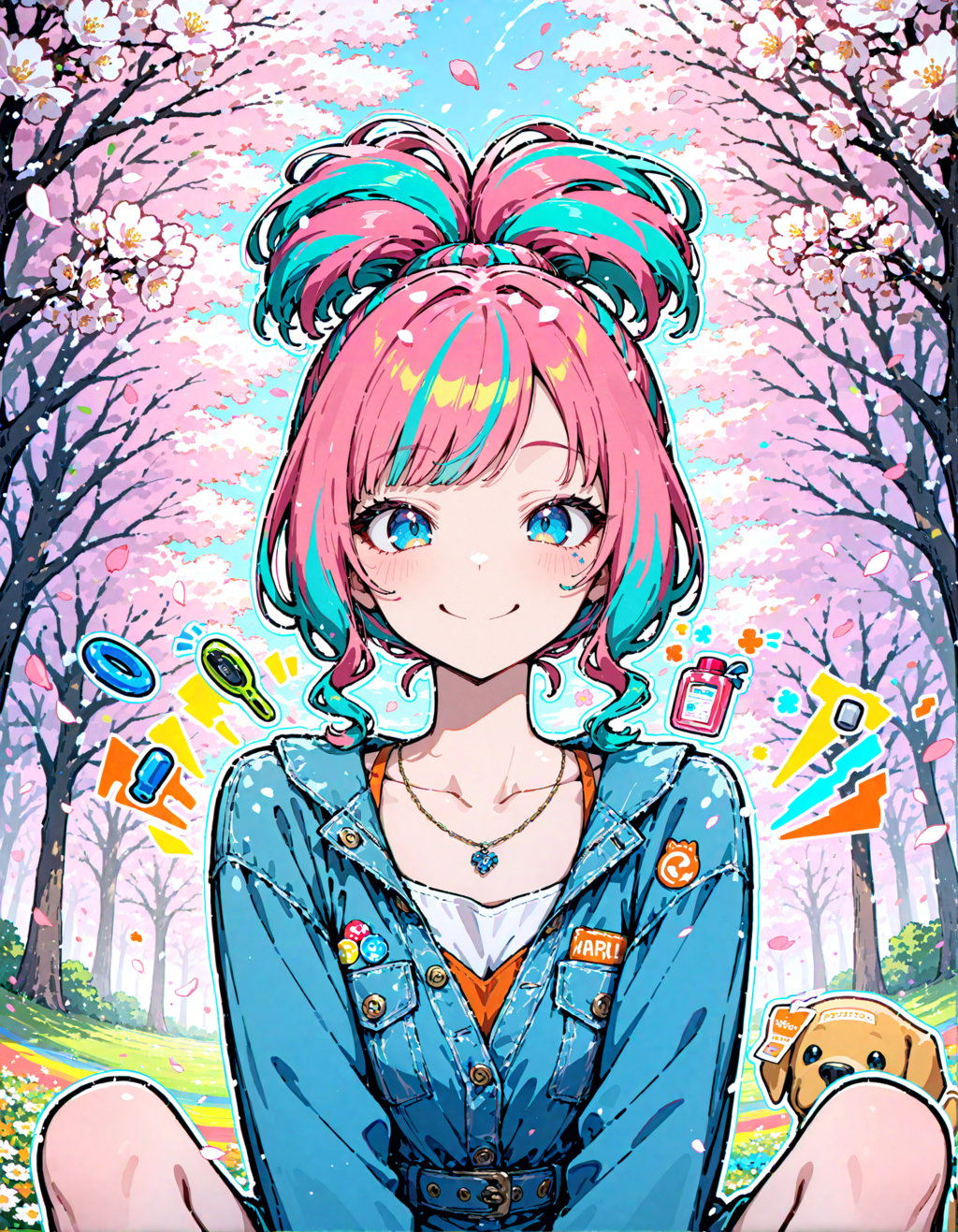 今日は国際盲導犬の日。派手髪の日　その８