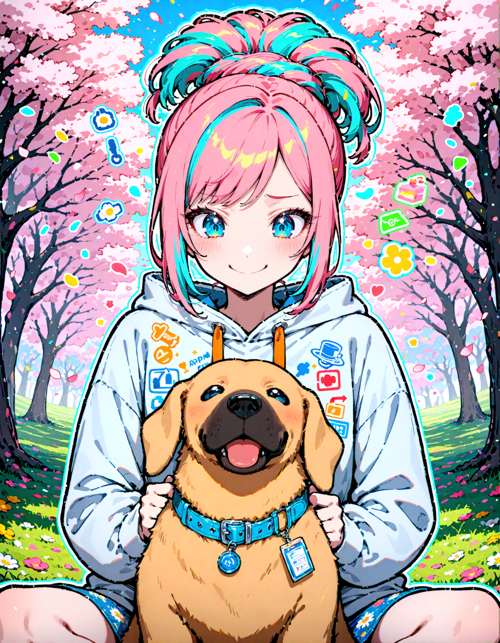 今日は国際盲導犬の日。派手髪の日　その８