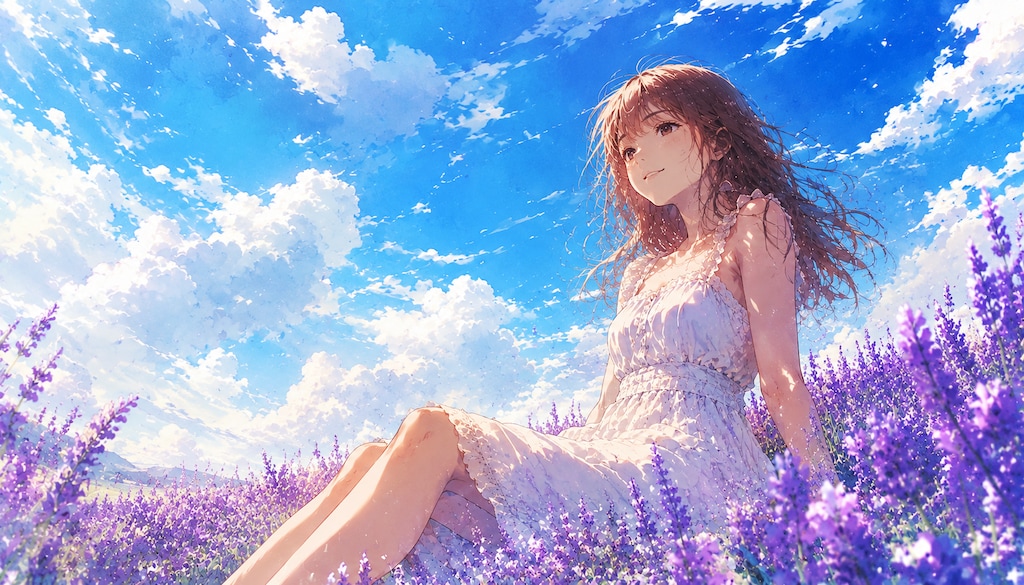 誕生花　0705 ラベンダー