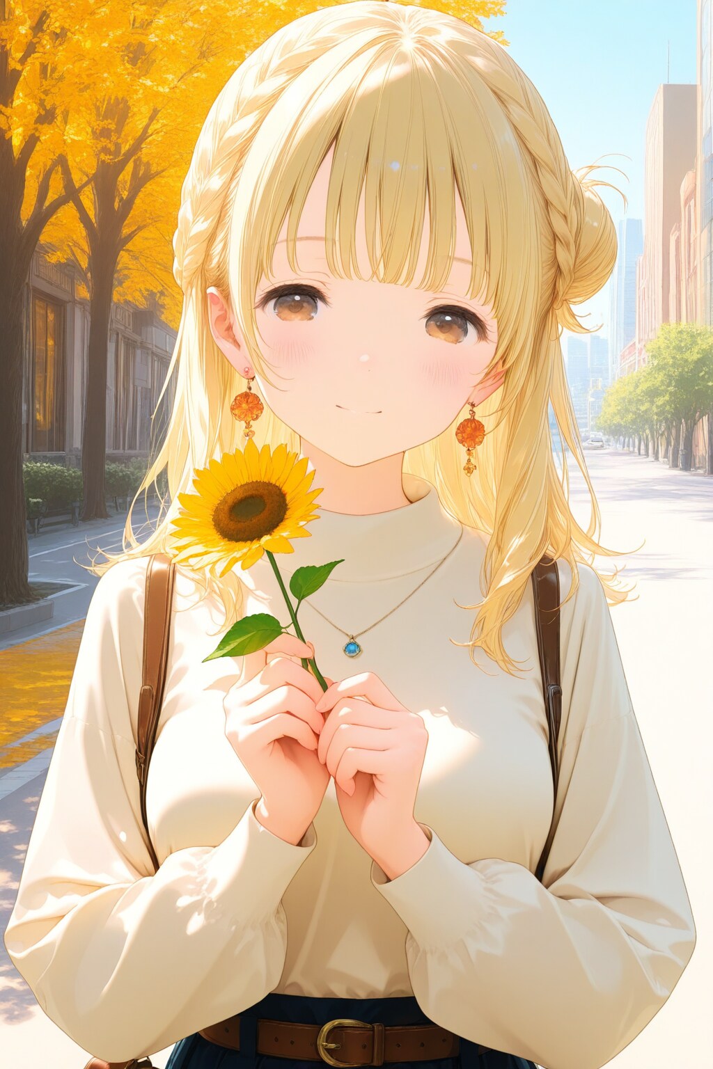 秋の都市 32歳女性