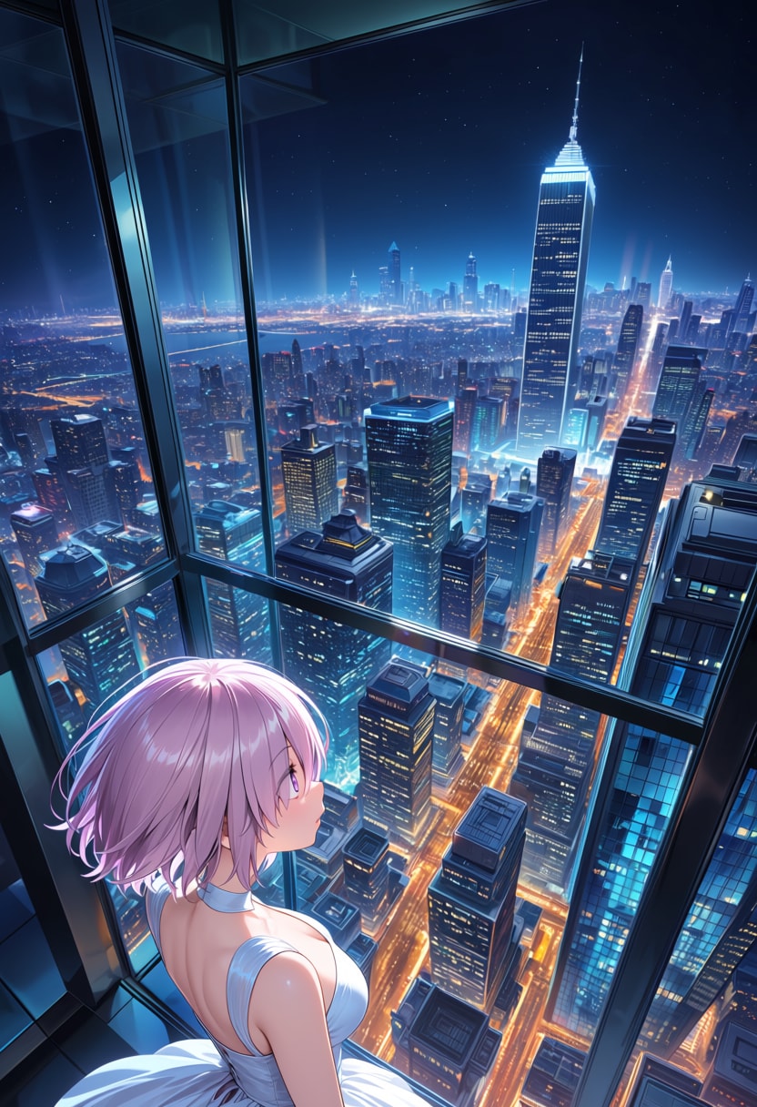 星屑の窓辺 | の人気AIイラスト・グラビア