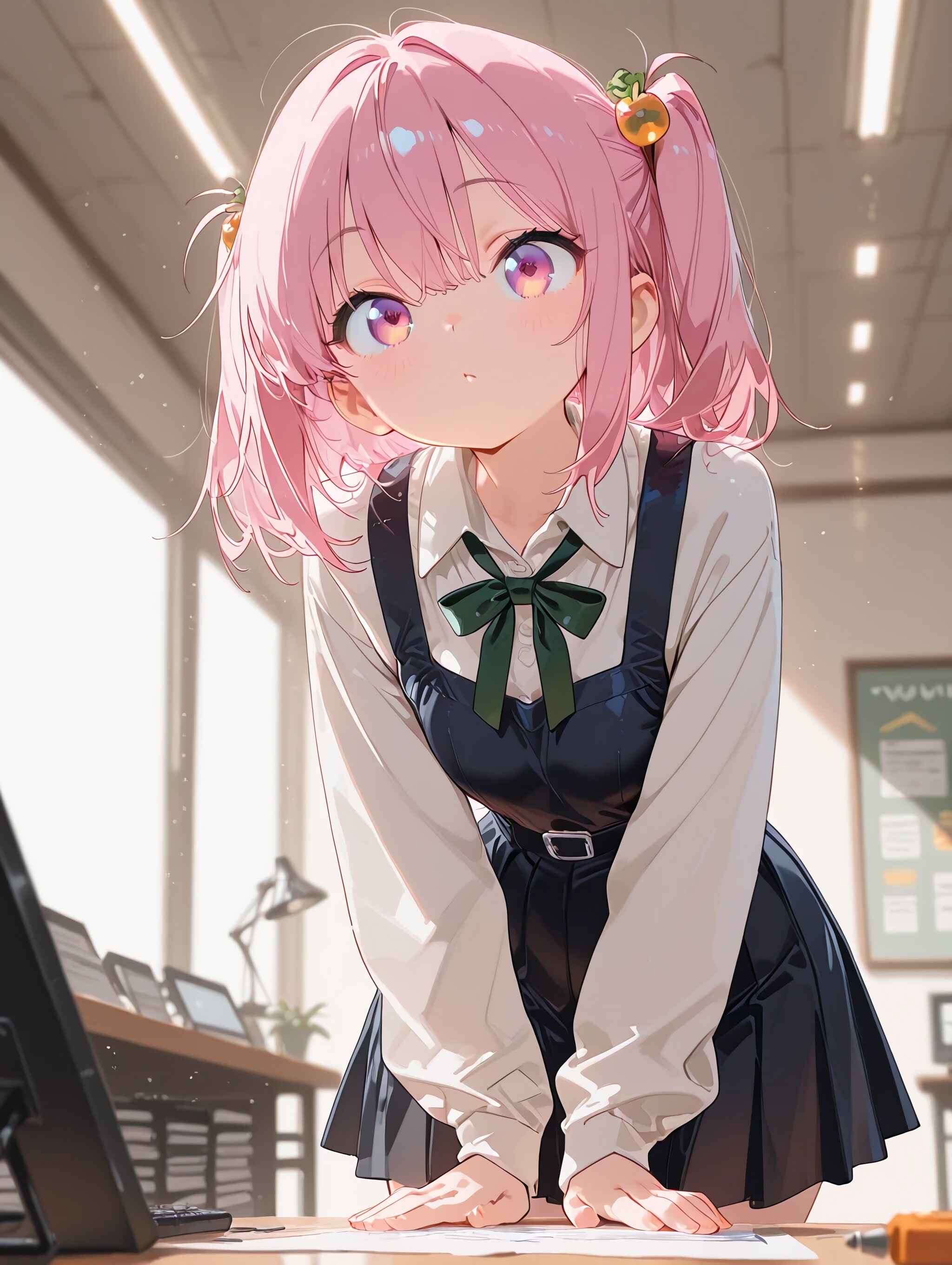 課題とにらめっこ