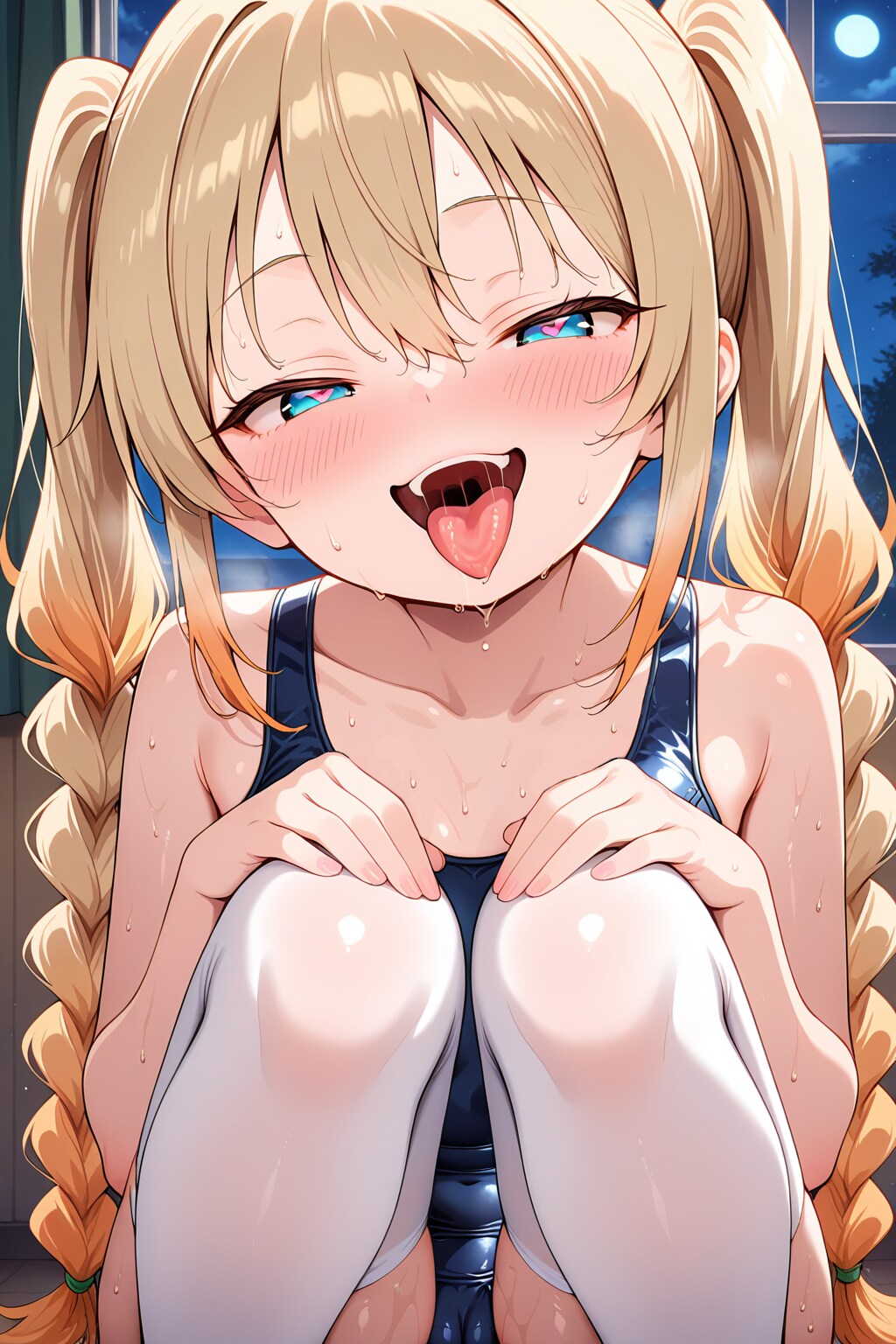 メスガキ　スク水