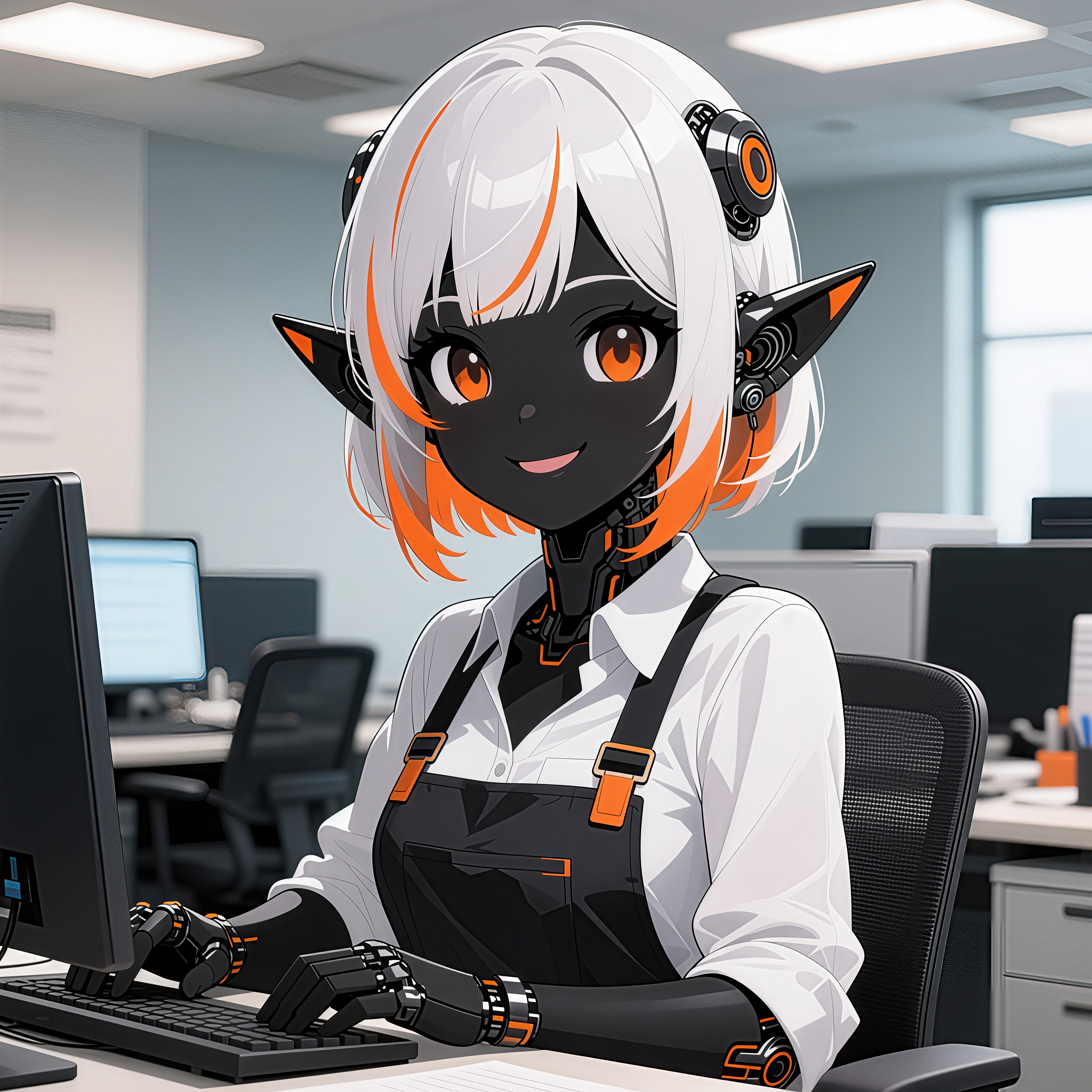 メカ娘4651号 | の人気AIイラスト・グラビア