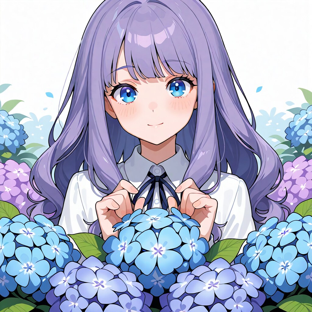 紫陽花令嬢