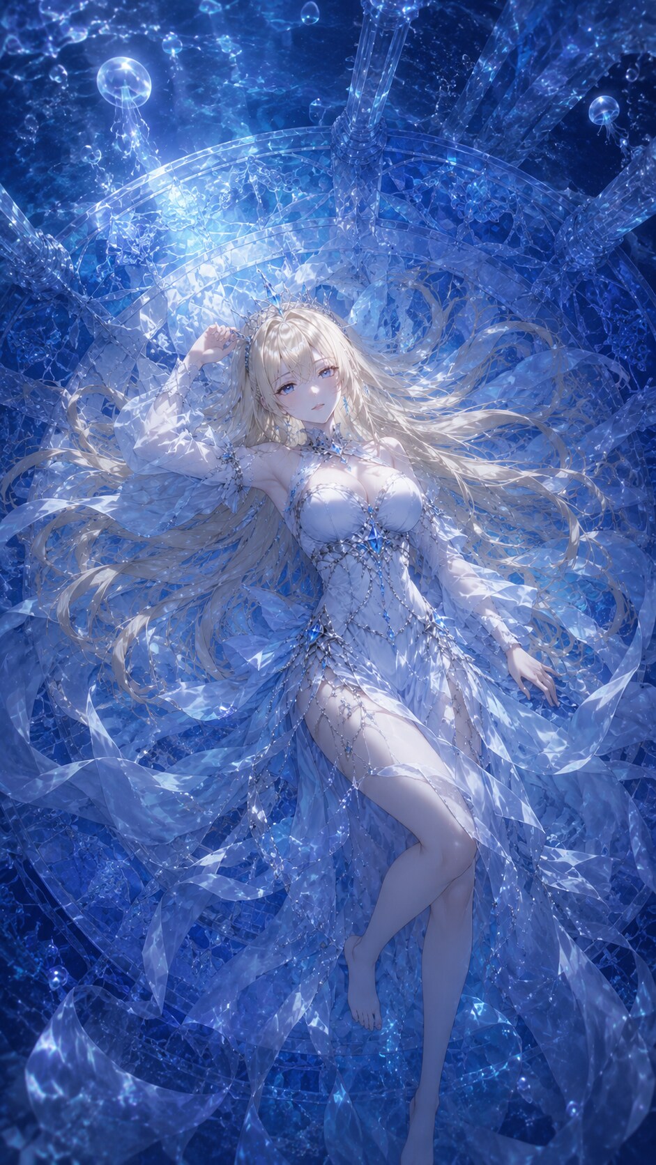 涼しげな絵