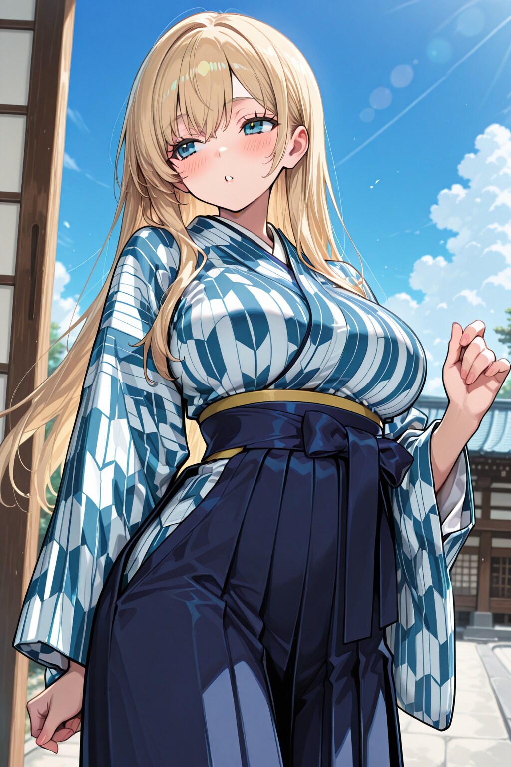 ECHIDNAで金髪さん大正ロマン